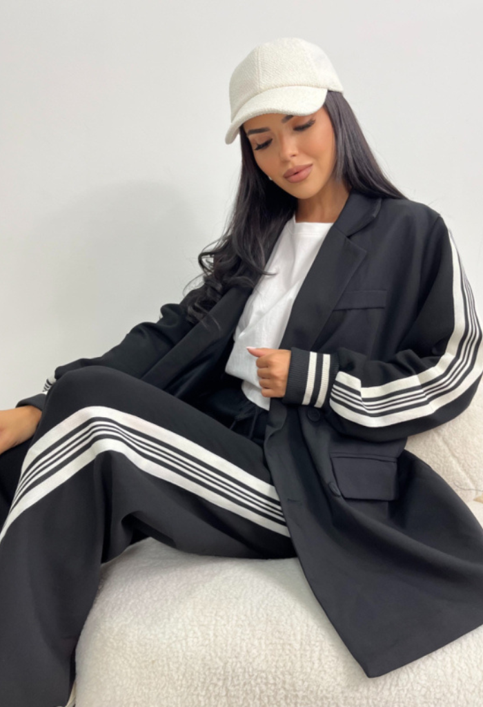 Compleu Adeline Doua Piese Negru