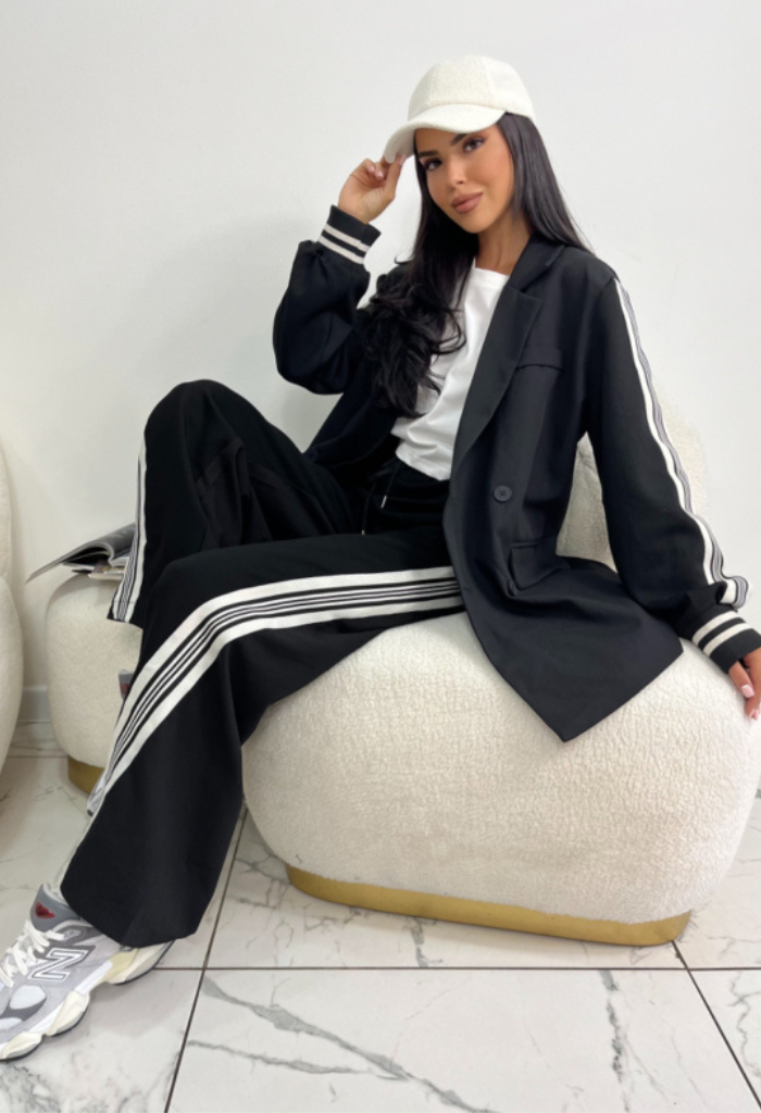 Compleu Adeline Doua Piese Negru