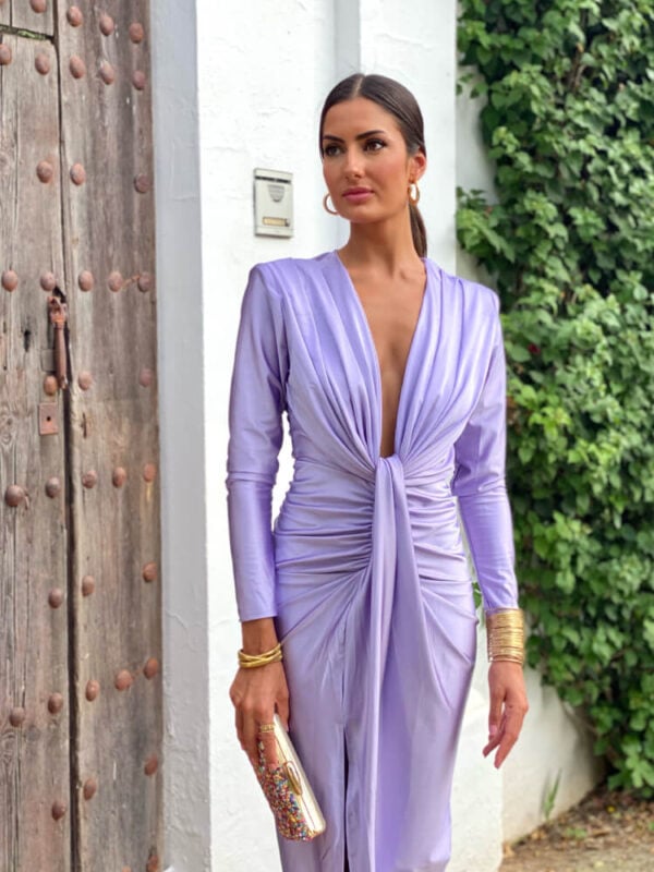 Rochie Modelatoare Luxury Kessy Lila