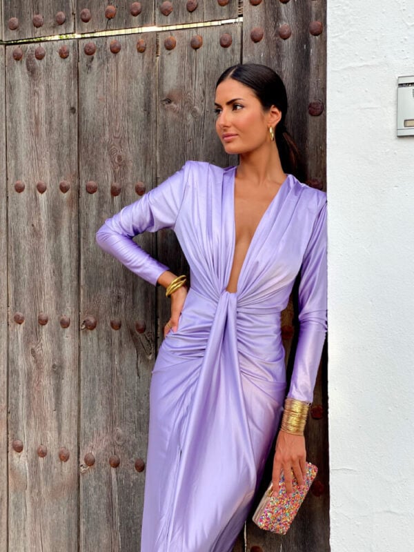 Rochie Modelatoare Luxury Kessy Lila