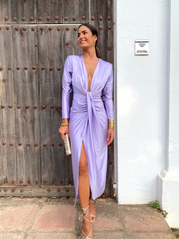 Rochie Modelatoare Luxury Kessy Lila