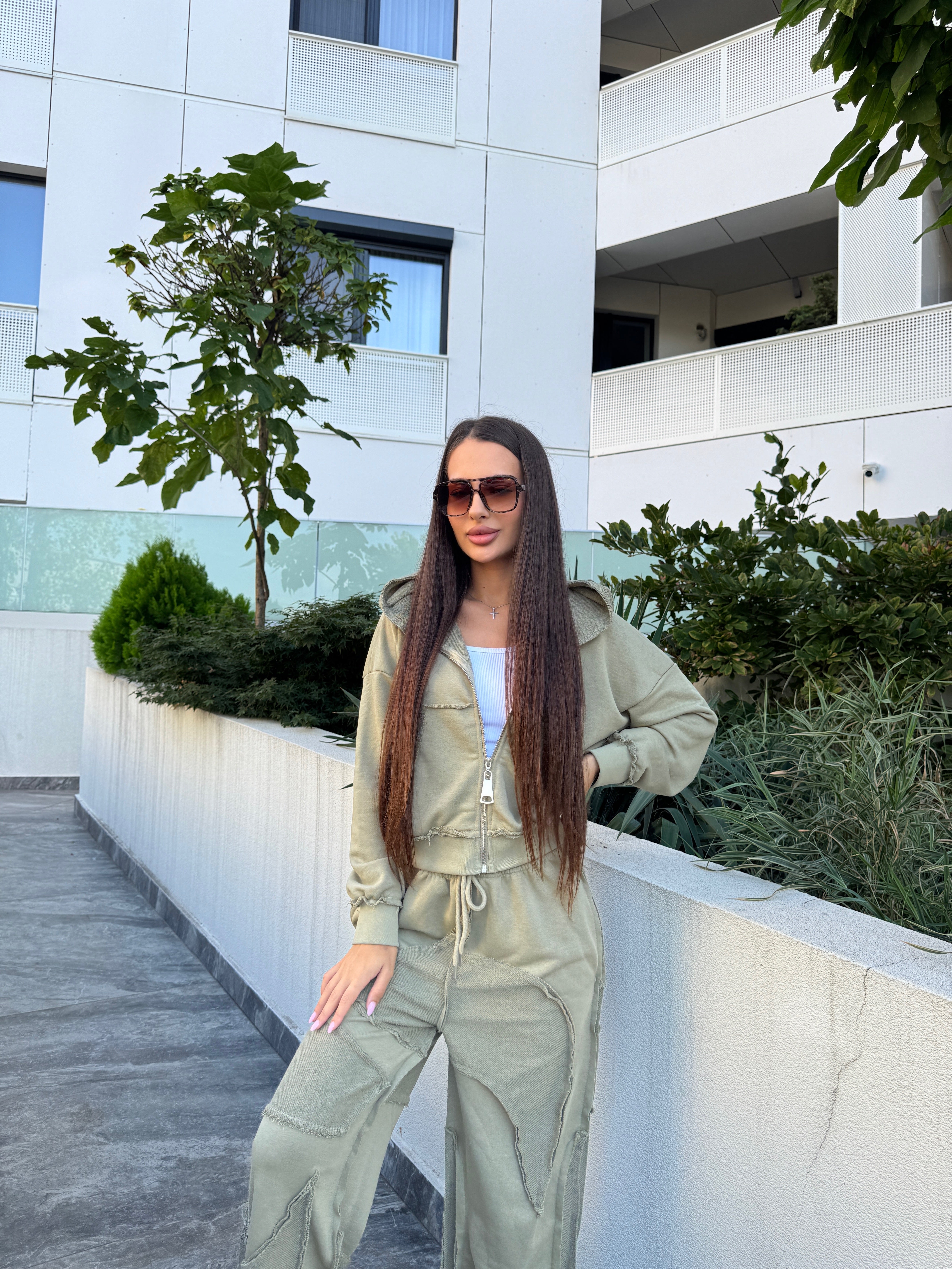 Compleu Nova Kaki Doua Piese