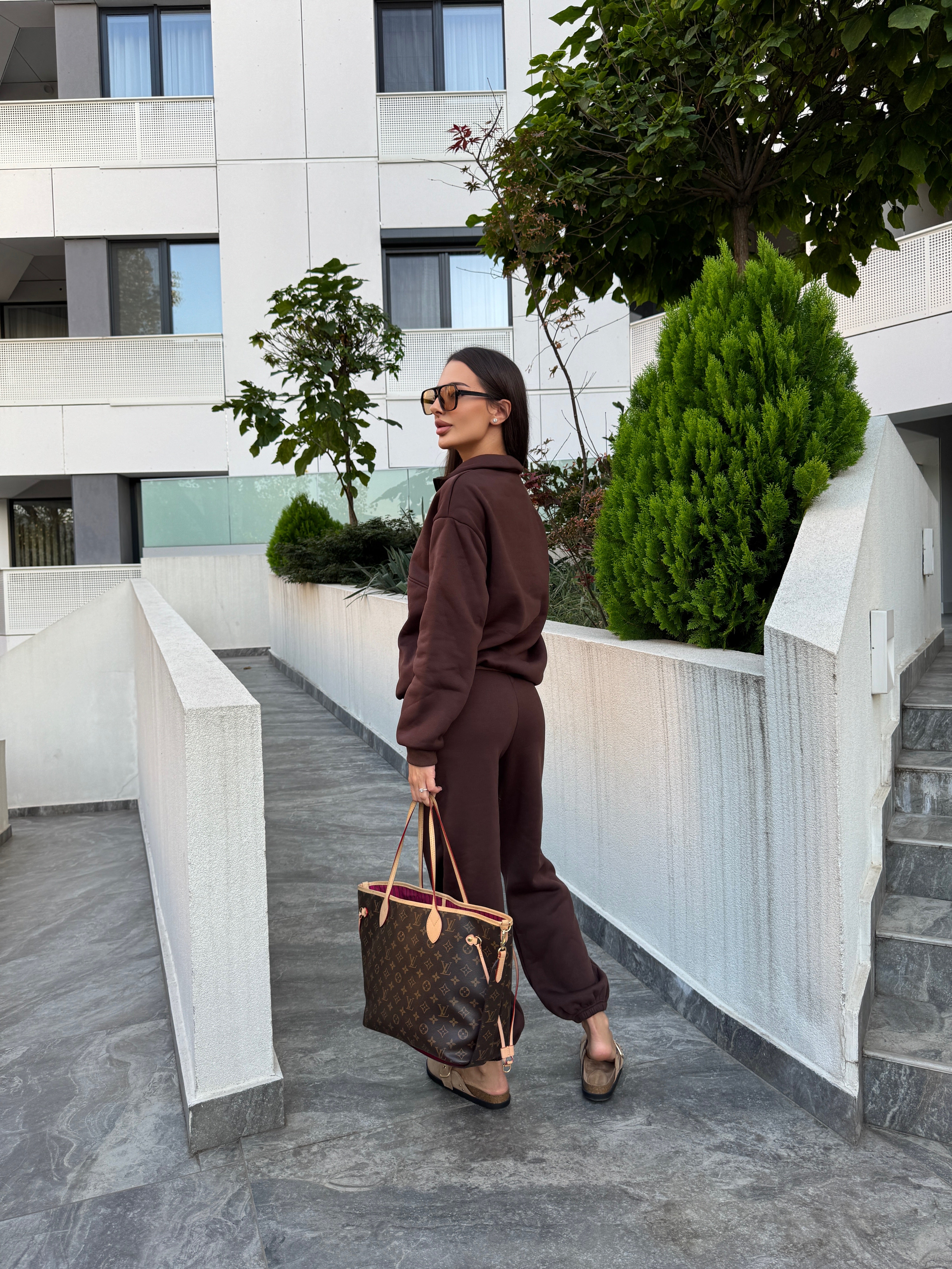 Compleu Lora Maro Doua Piese