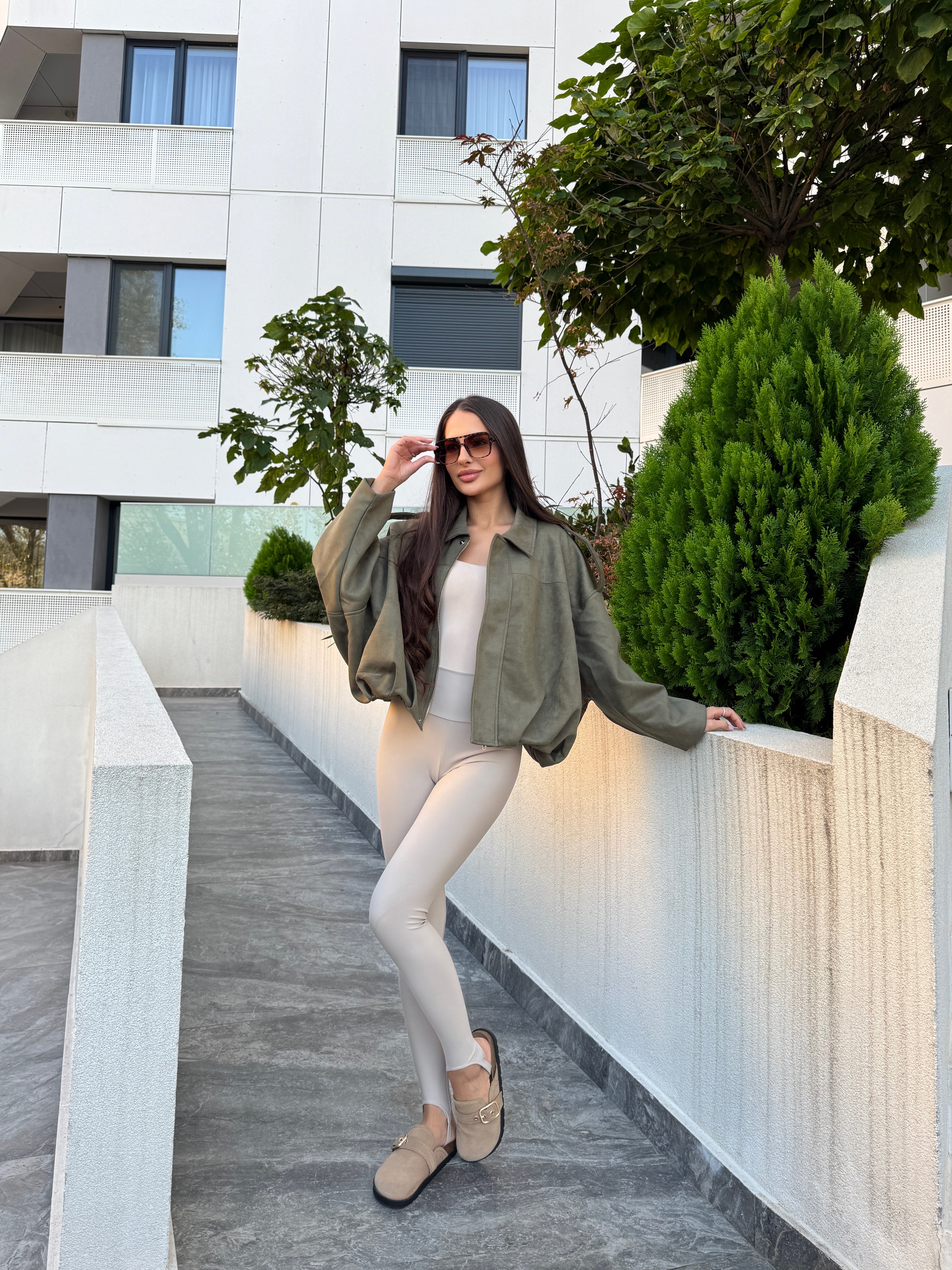 Colanți Modelatori Karina Bej Cu Banda Elastica Sub Talpa