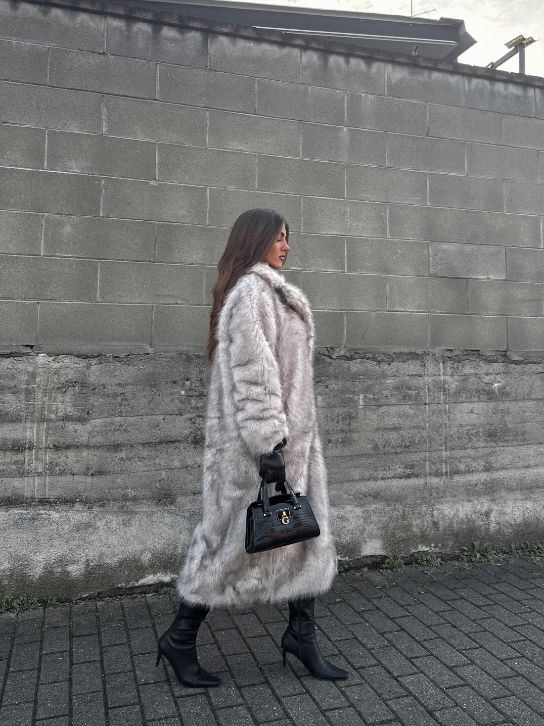 Palton Luxury Icon Blana Eco Premium