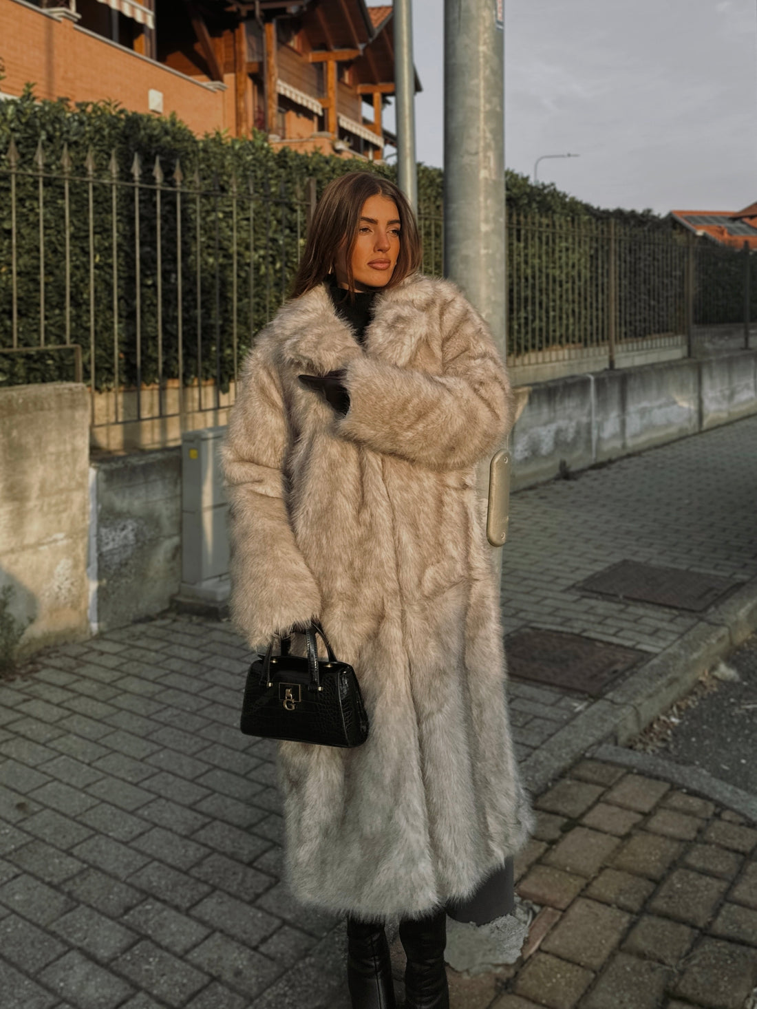 Palton Luxury Icon Blana Eco Premium