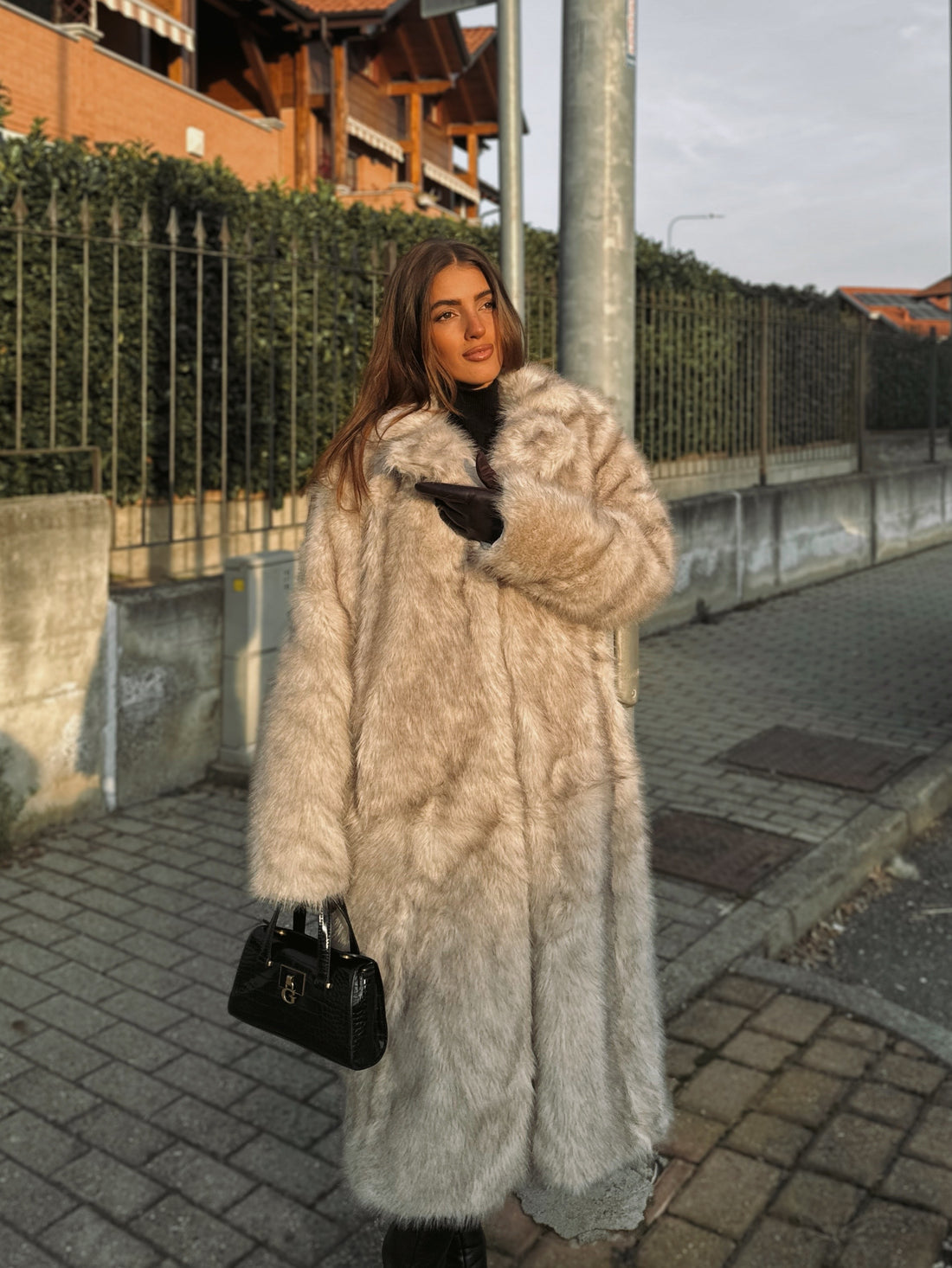 Palton Luxury Icon Blana Eco Premium