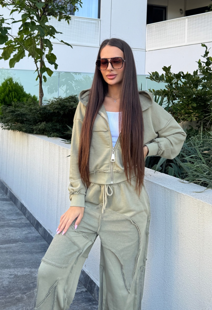 Compleu Nova Kaki Doua Piese